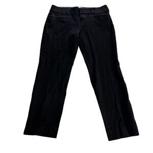 Banana Republic Black Bootcut Slacks, 10, Jackson Fit, Refined Professional, GUC